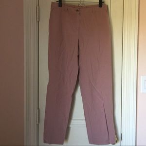 J. Jill Mauve Blush Pants